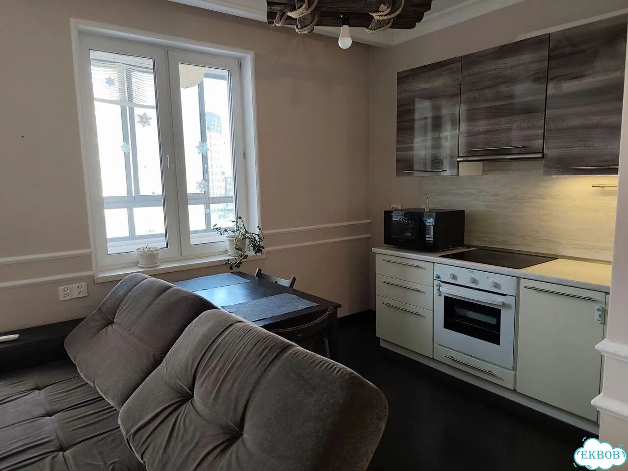 1-к. квартира, 38 м², 8/23 эт. фото 3