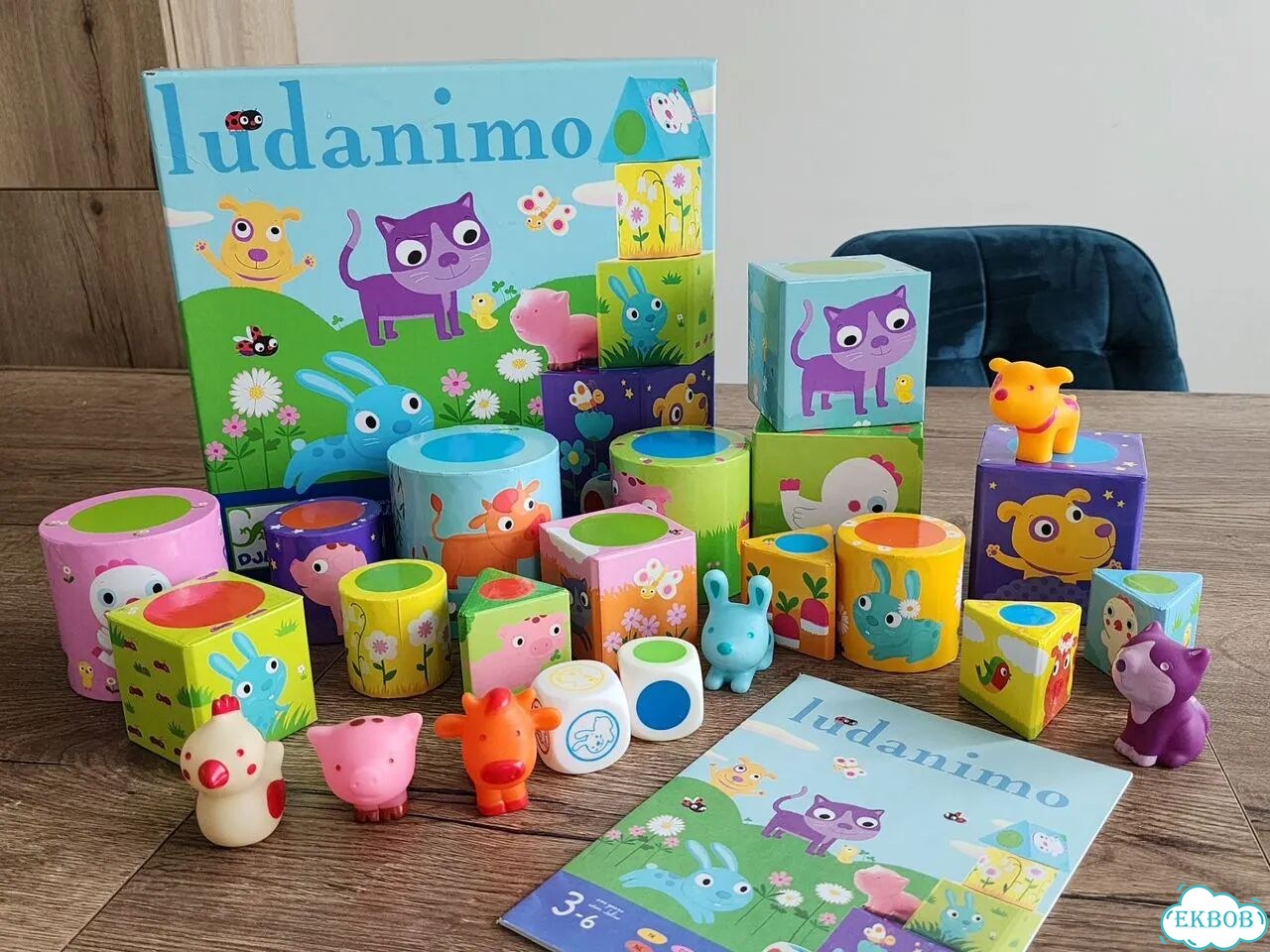 Djeco ludanimo игра для детей настольная фото 1