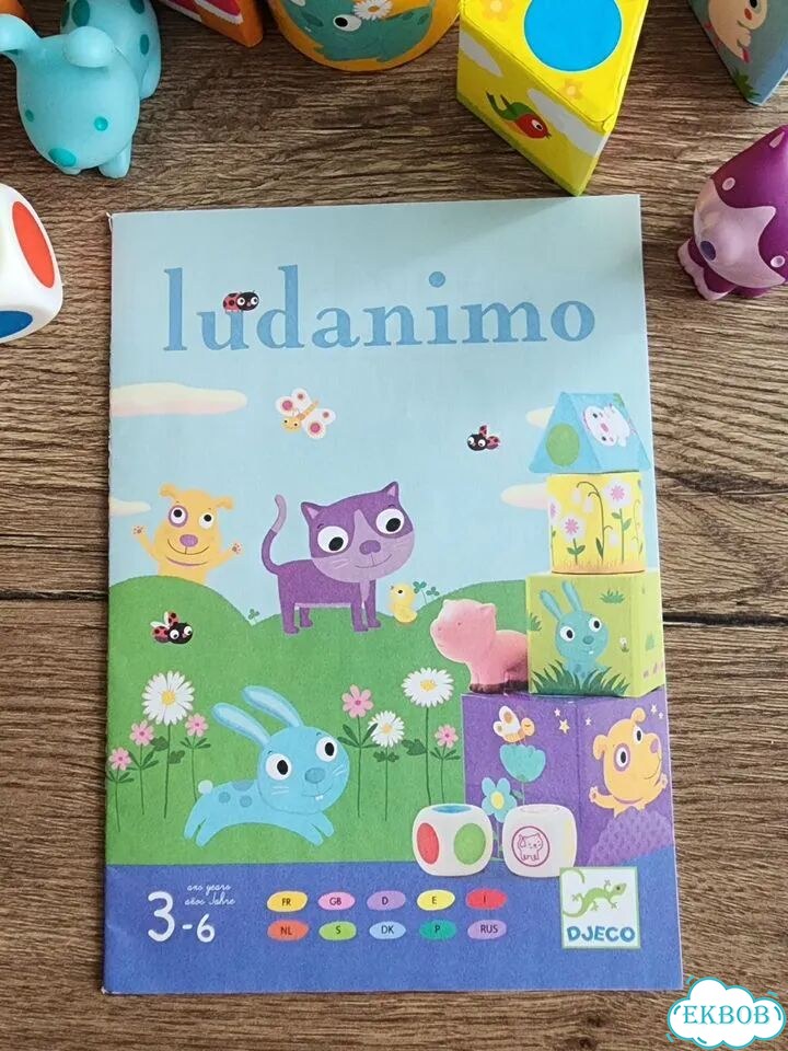 Djeco ludanimo игра для детей настольная фото 6