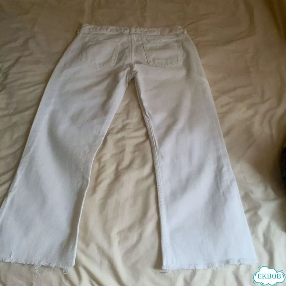 Джинсы Zara,женские укороченные,EUR 38 фото 3