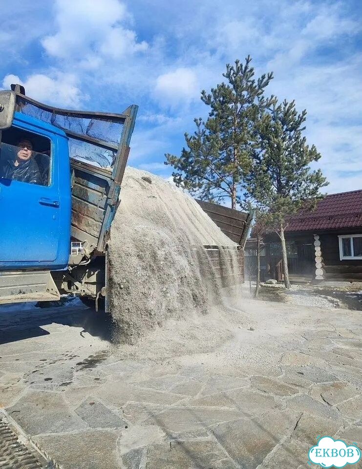 Песок отсев с доставкой фото 3