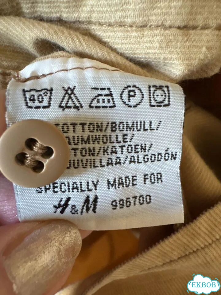 Платье вельветовое H&M винтаж архив фото 6