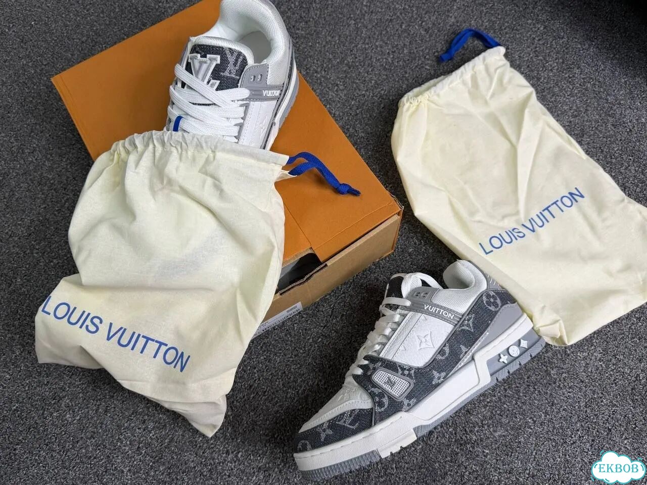 Кроссовки Louis Vuitton Trainer тренд фото 3