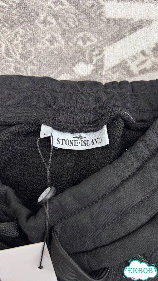 Мужской Костюм Stone Island (Футболка + Шорты) фото 8