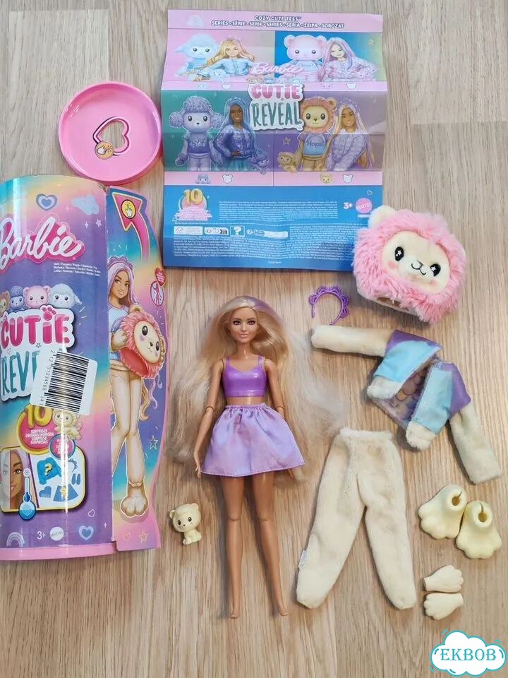 Барби кьюти ривел/Barbie Cutie reveal (львенок) фото 1