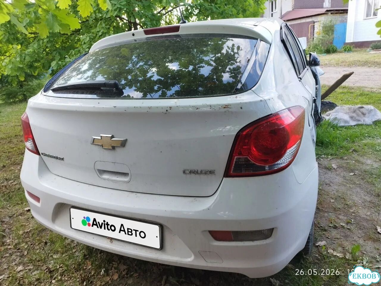 Chevrolet Cruze 1.6 MT, 2012, битый, 260 000 км фото 3