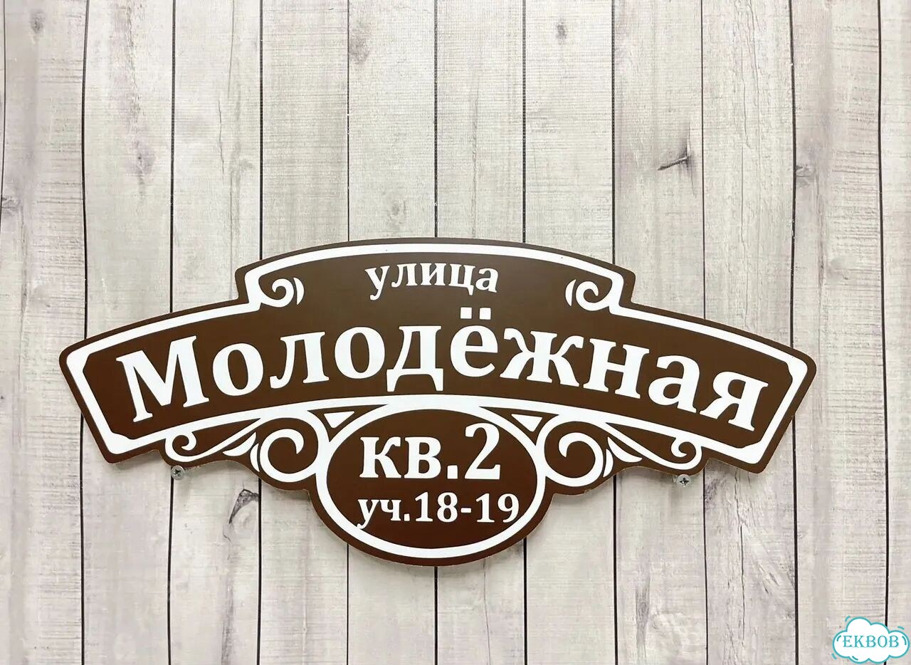 Табличка для частного дома / информационные фото 3