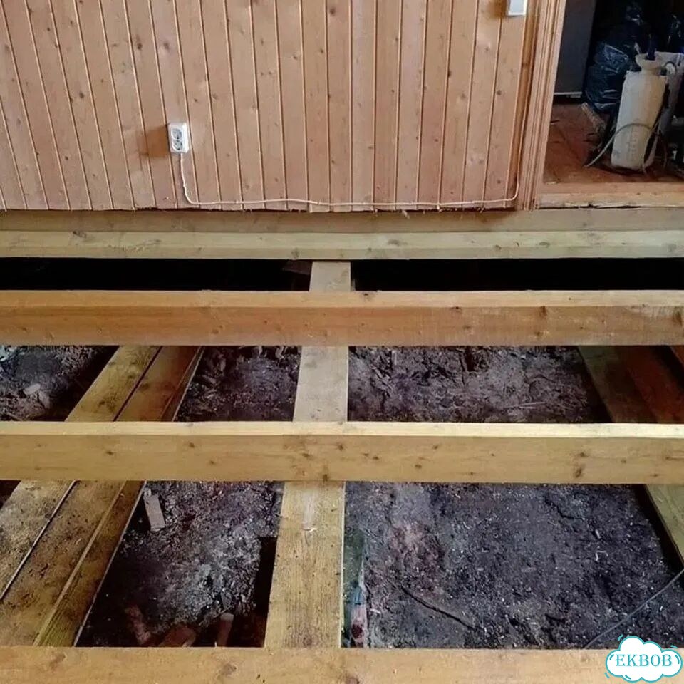 Ремонт полов замена пола фото 7