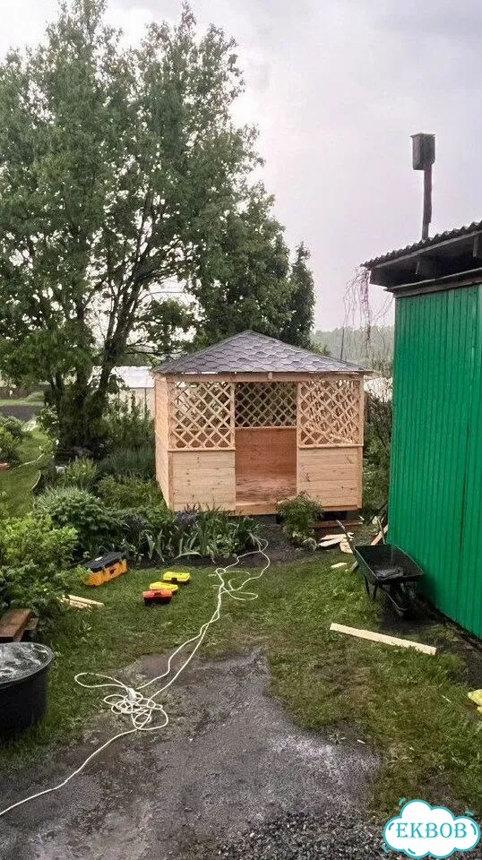 Беседка для дачи фото 2