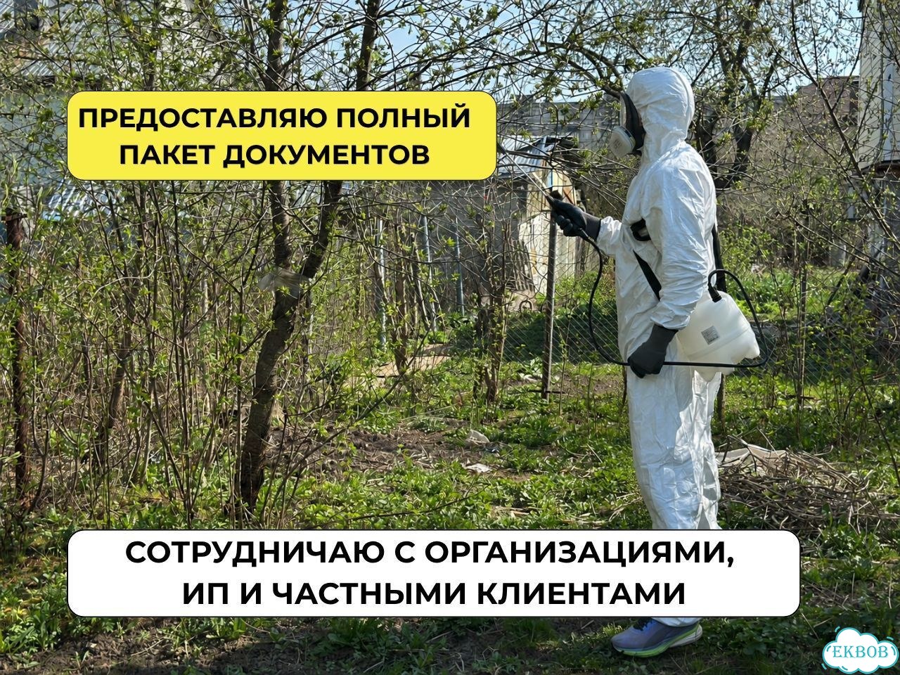Обработка от клещей, комаров, клопов Дезинфекция фото 10