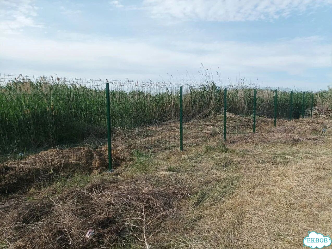 3Д ограждение 1,7 м монтаж фото 6
