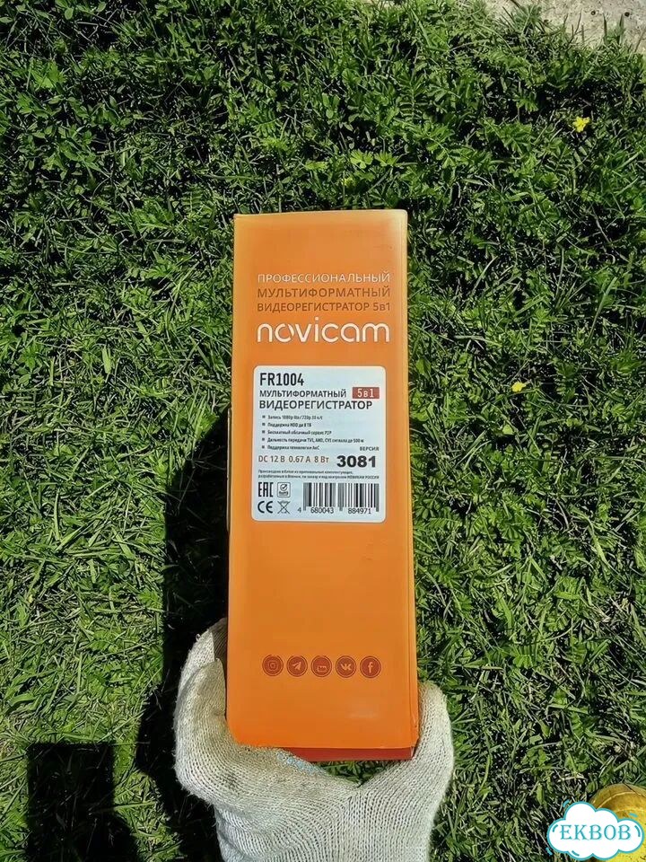 Novicam FR1004 мультиформатный видеорегистратор фото 3