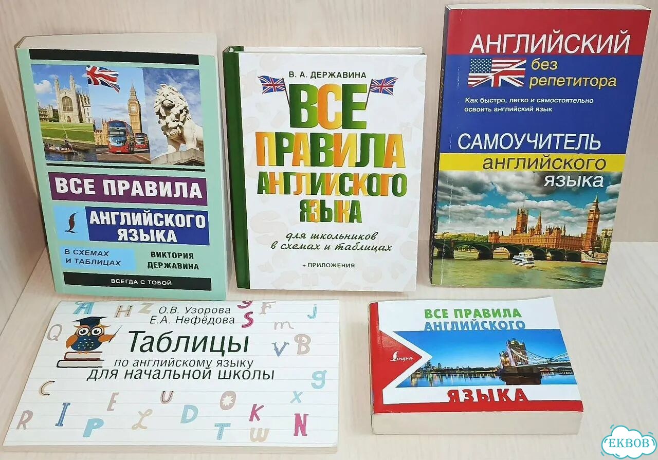 Пособия и таблицы по английскому языку фото 1