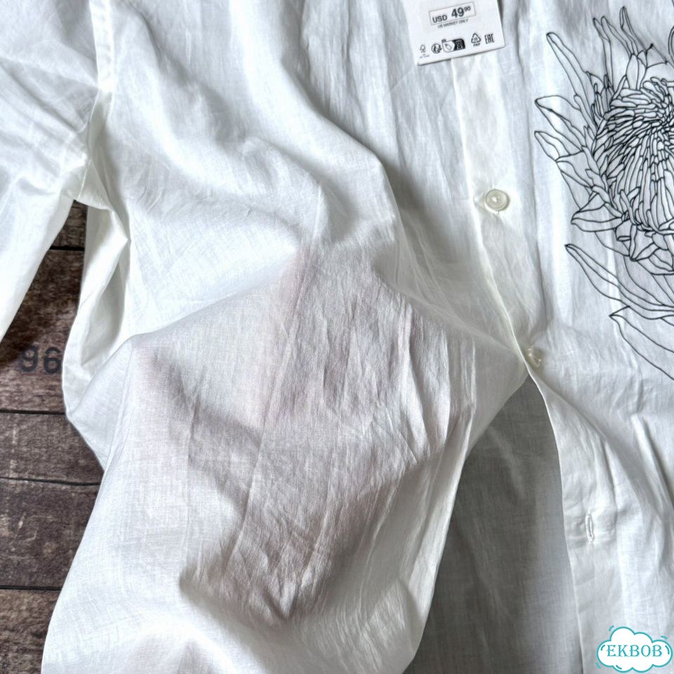 Летняя рубашка zara с графичным принтом Oversize фото 8
