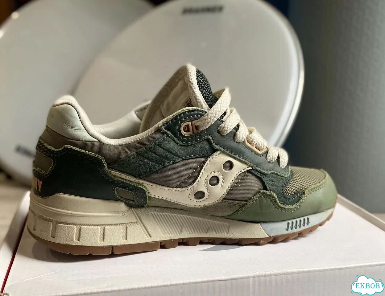 Saucony Shadow 6000 хаки 37.5 оригинал фото 2