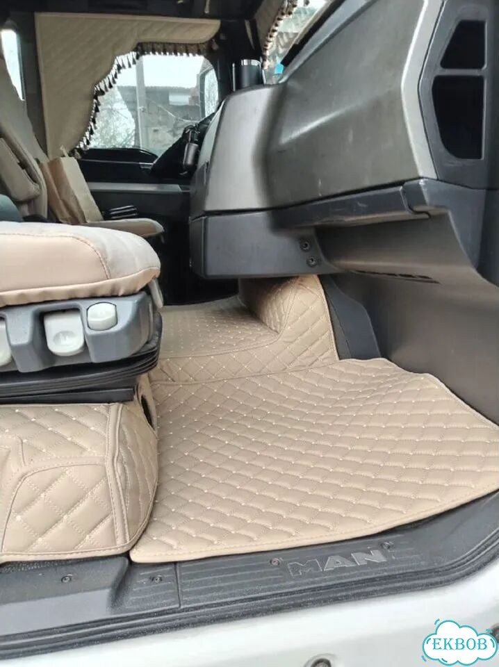 3Д коврики из экокожи man tgx фото 4