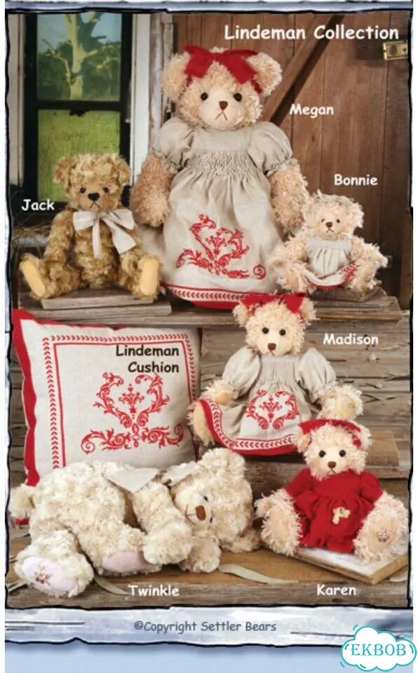Медведица Karen из коллекции Settler Bears, 25см фото 2