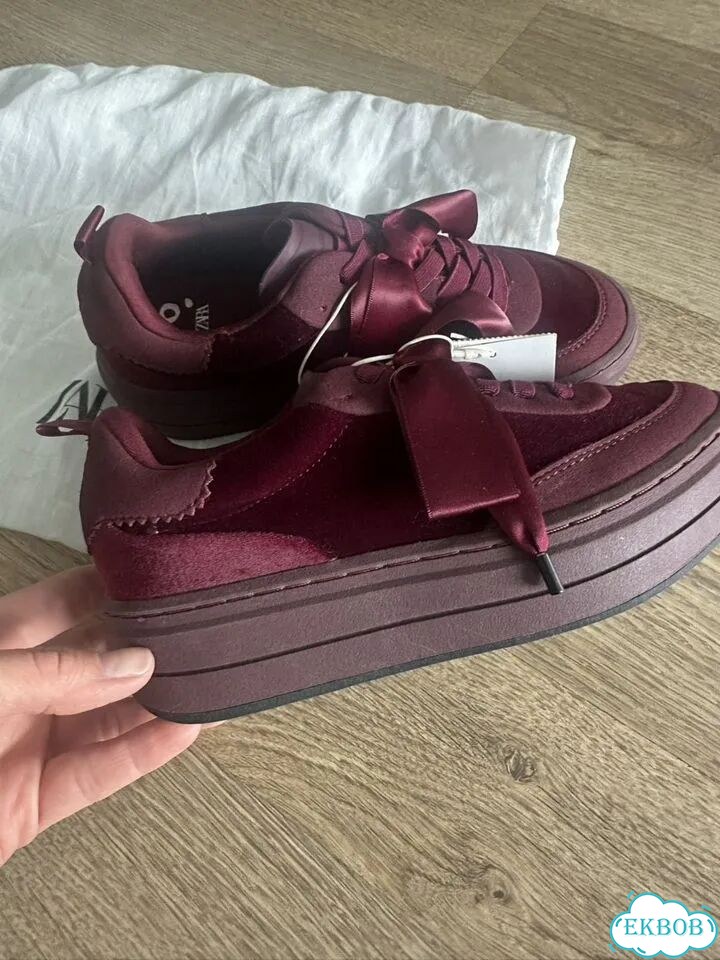 Кеды кроссовки слипоны Zara 32-33 Новые фото 3