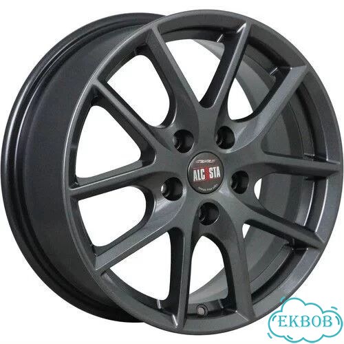 R16 5x114,3 6,5J ET45 D66,1 Alcasta M59 Graphite фото 1