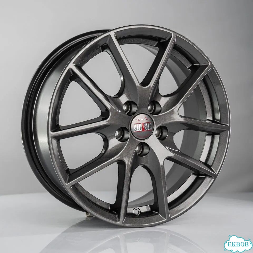 R16 5x114,3 6,5J ET45 D66,1 Alcasta M59 Graphite фото 3