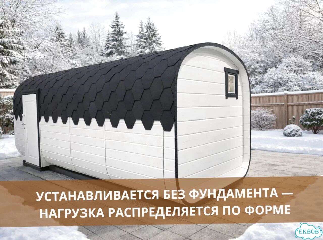 Баня бочка квадро фото 6