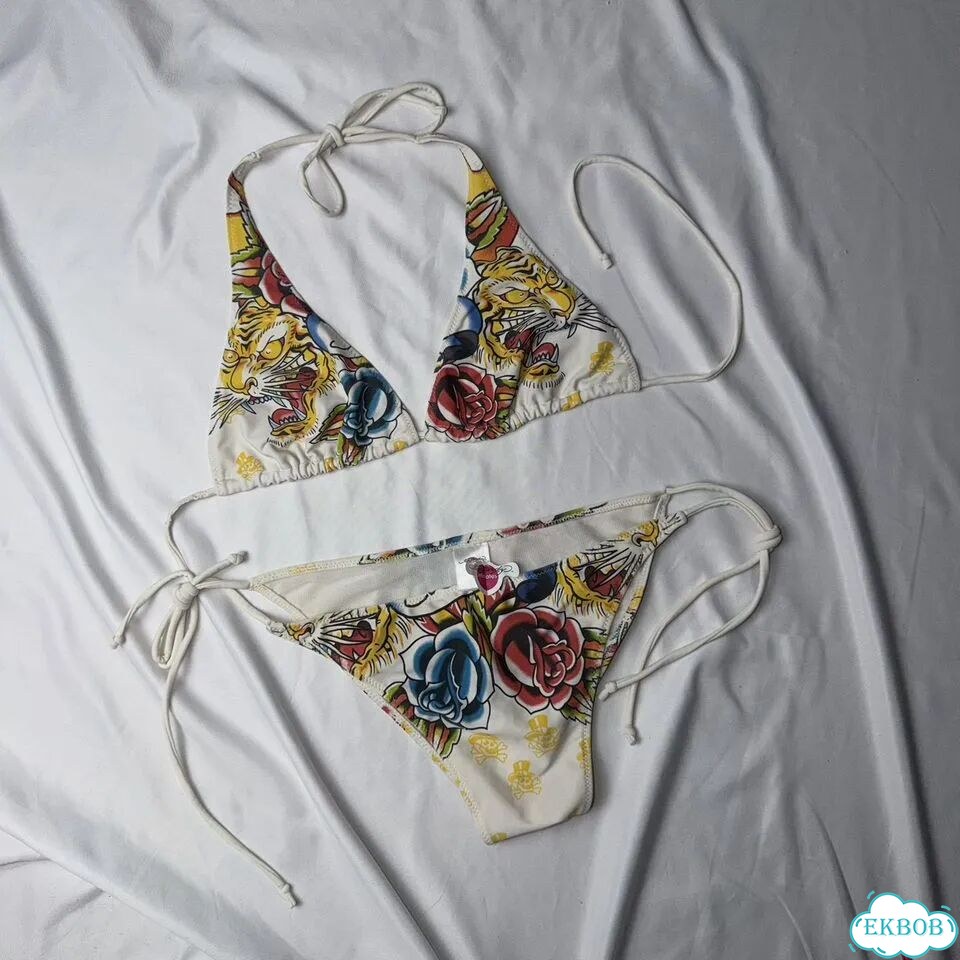 Купальник ed hardy оригинал новый М фото 1