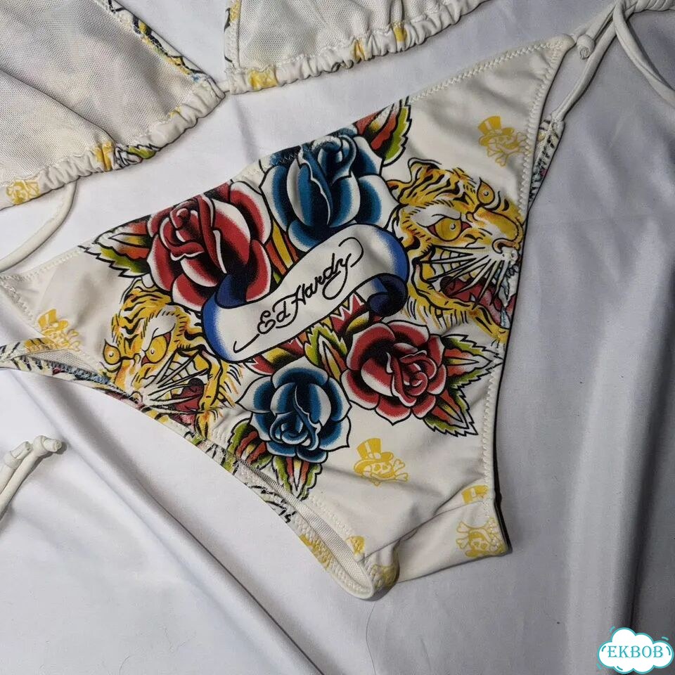 Купальник ed hardy оригинал новый М фото 6