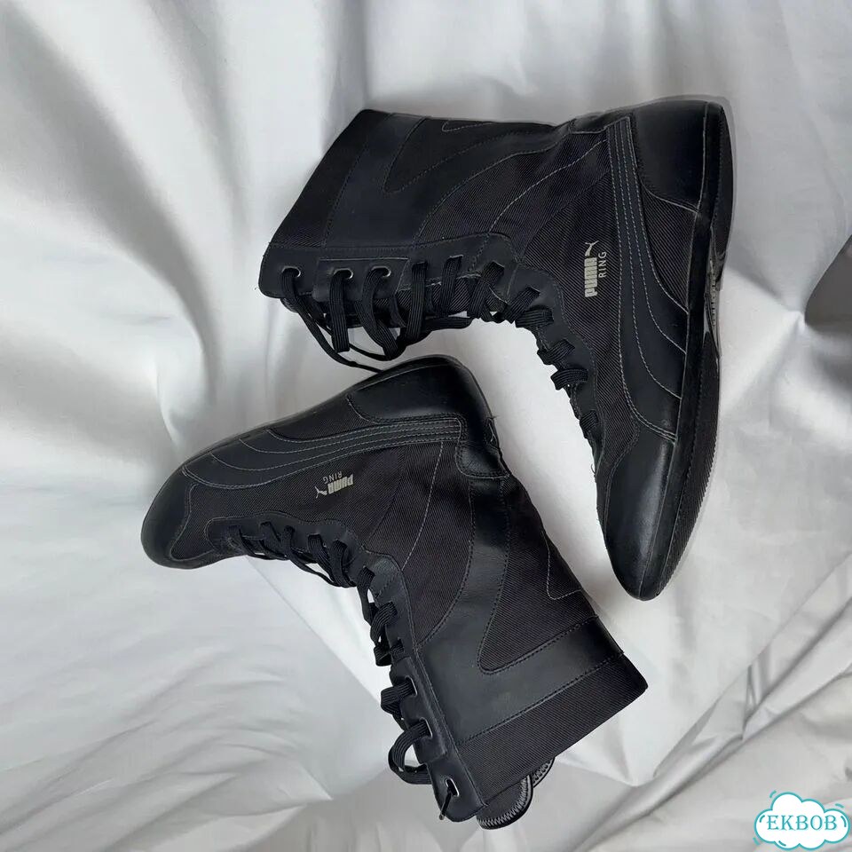 Puma Ring Mid Boxing Boots винтаж оригинал фото 7