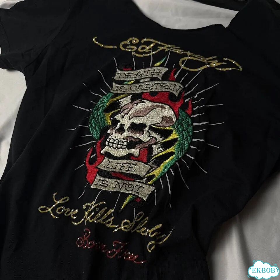 Ed hardy оригинал футболка редкая фото 3
