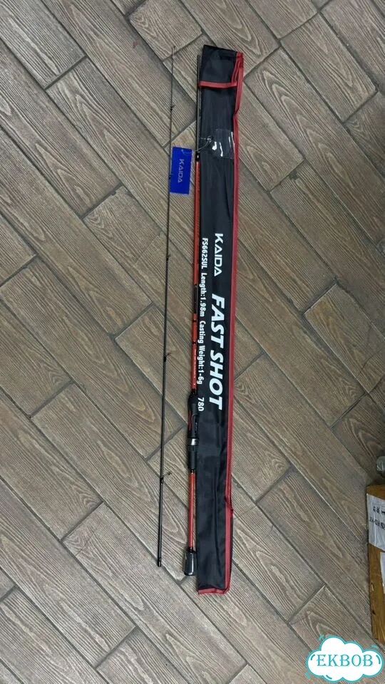 Спиннинг kaida fast shot 1.98м 1-6г Carbon фото 10