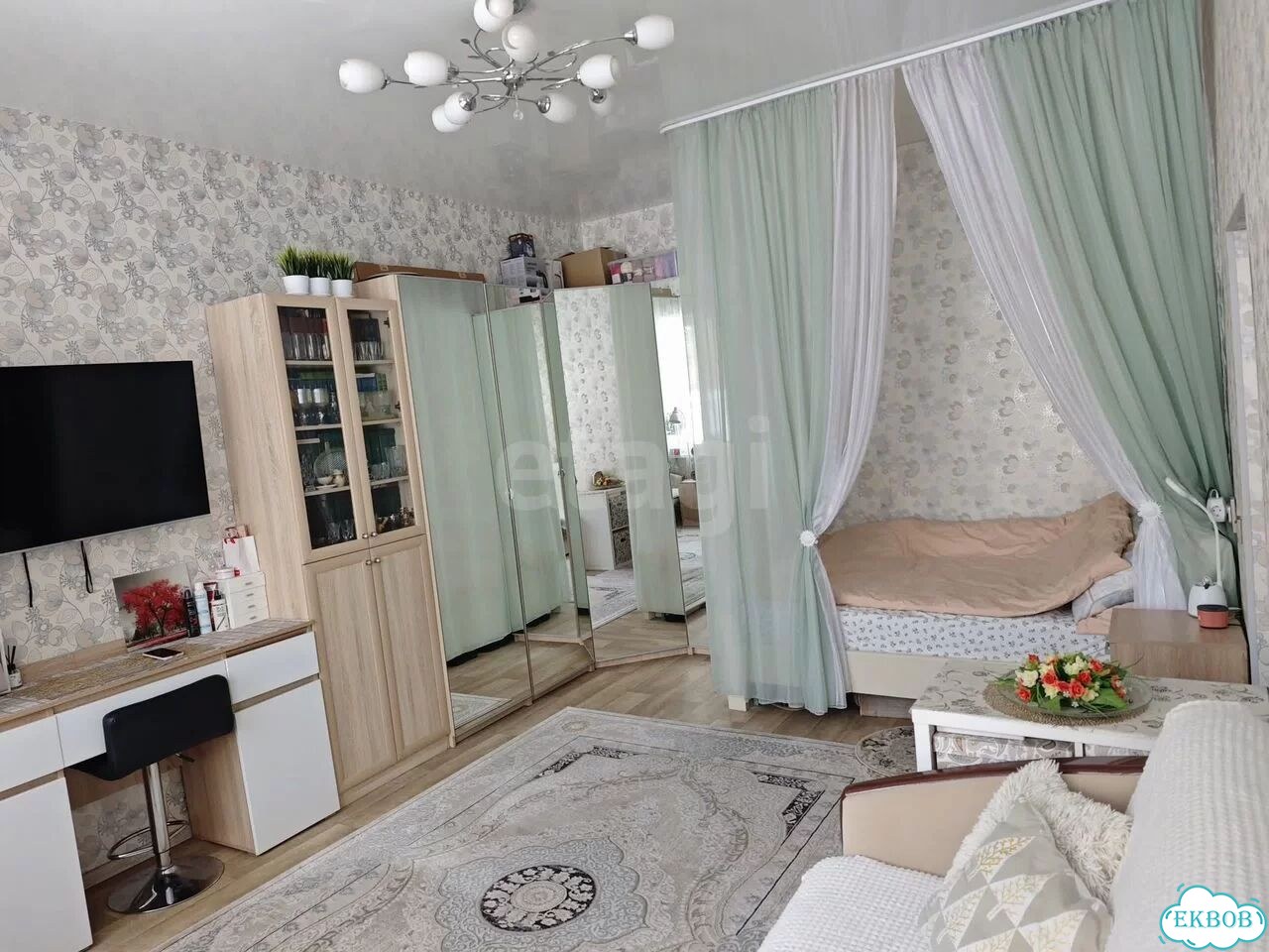 1-к. квартира, 32,9 м², 1/3 эт. фото 1