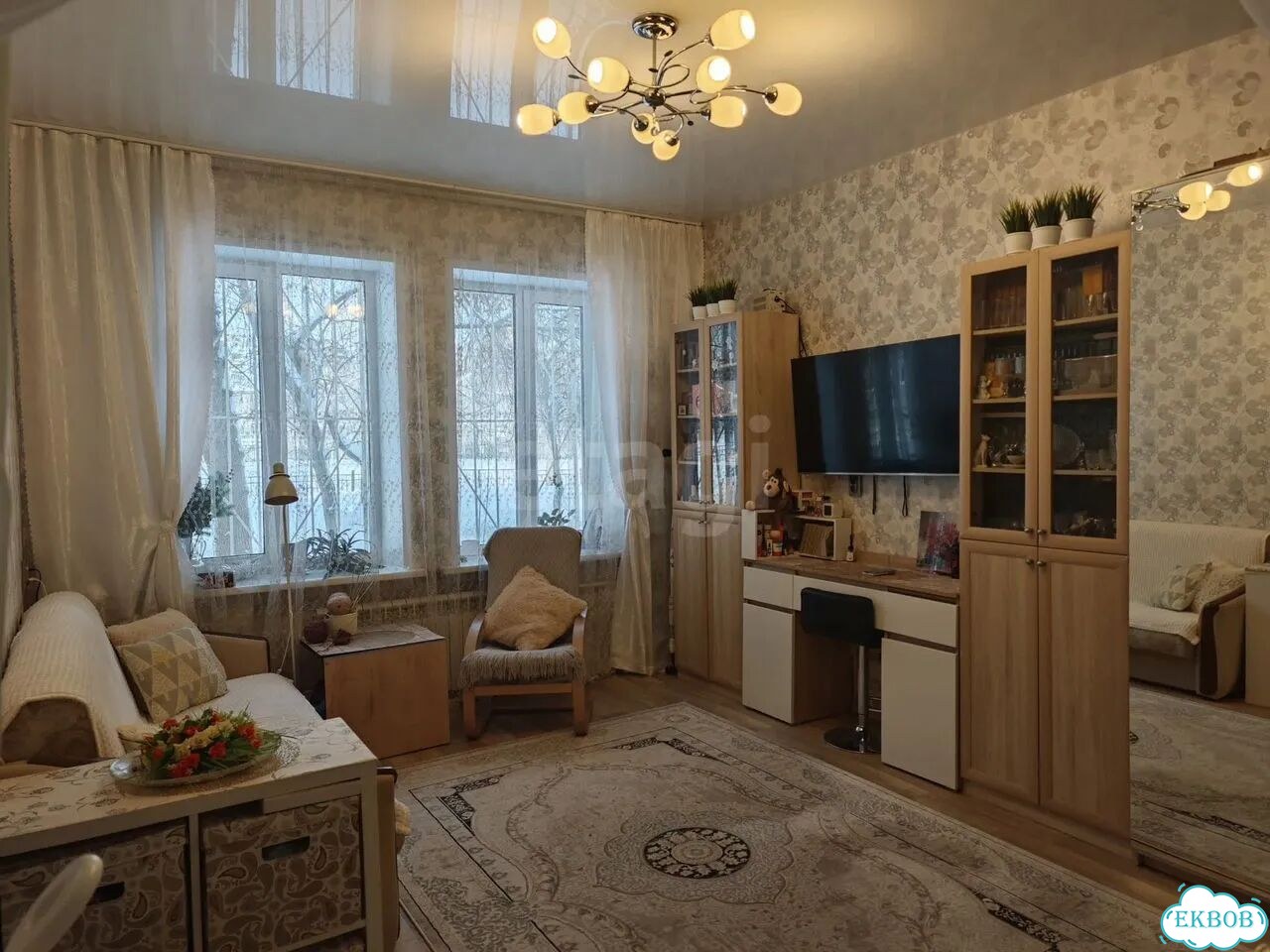 1-к. квартира, 32,9 м², 1/3 эт. фото 4