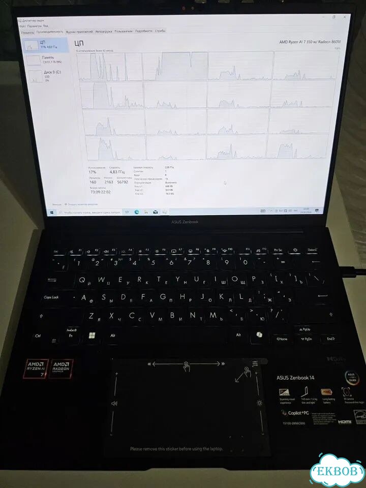 Новый Ноутбук asus ZenBook 14 UM3406KA-PP308 фото 2