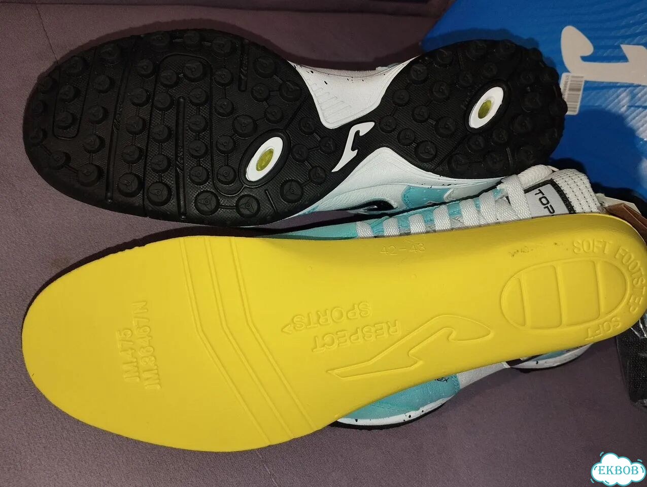 Сороконожки joma top flex,р39-45,натур.кожа,ориг-л фото 3