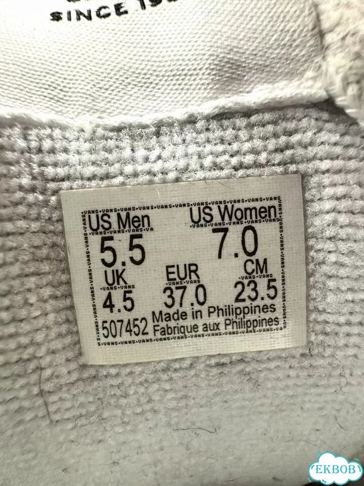 Кеды vans knu skool оригинал фото 5