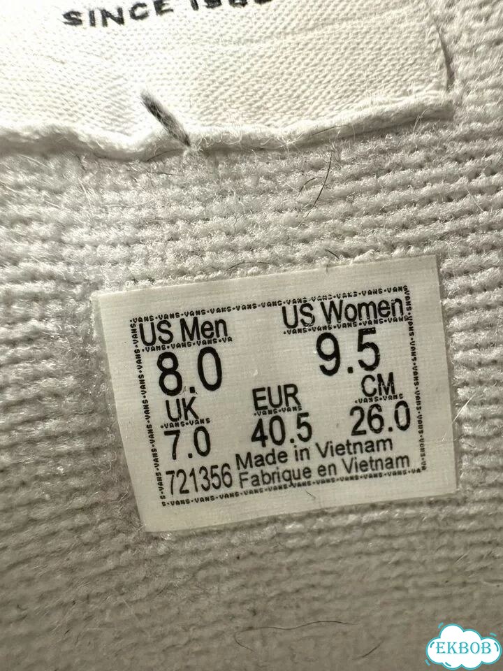 Кеды vans knu skool оригинал фото 5