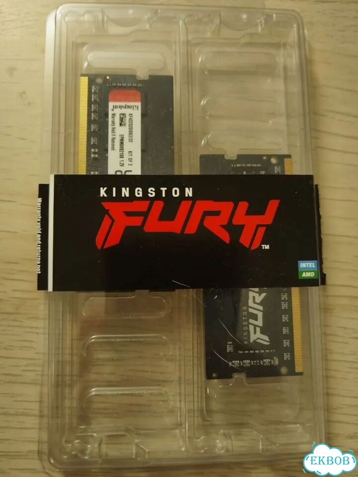 Оперативная память ddr4 32gb (2*16 гб) 3200 мгц фото 1