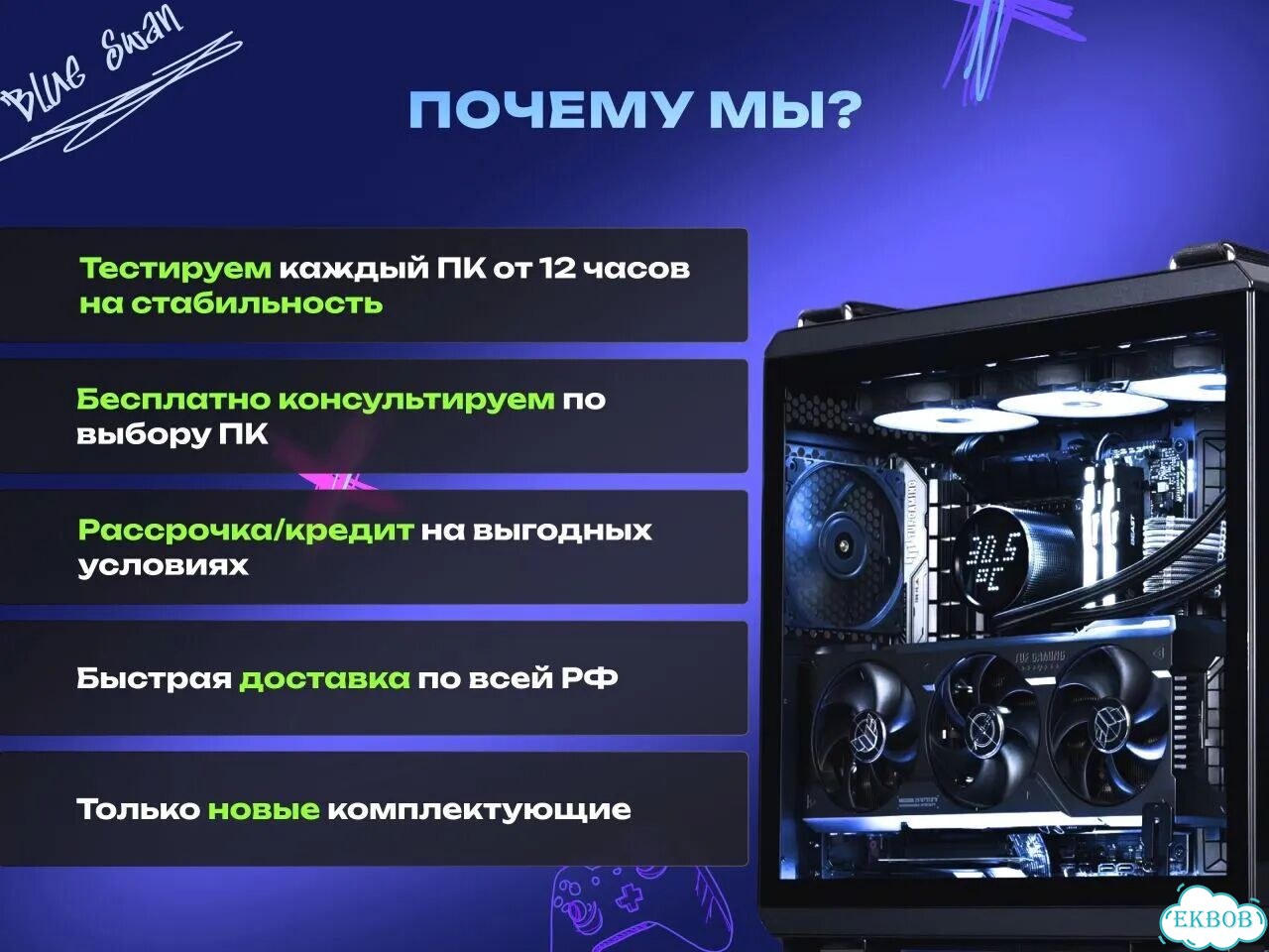 Игровой пк RTX 5060 Ti 16GB / Ryzen 5 7500F фото 7
