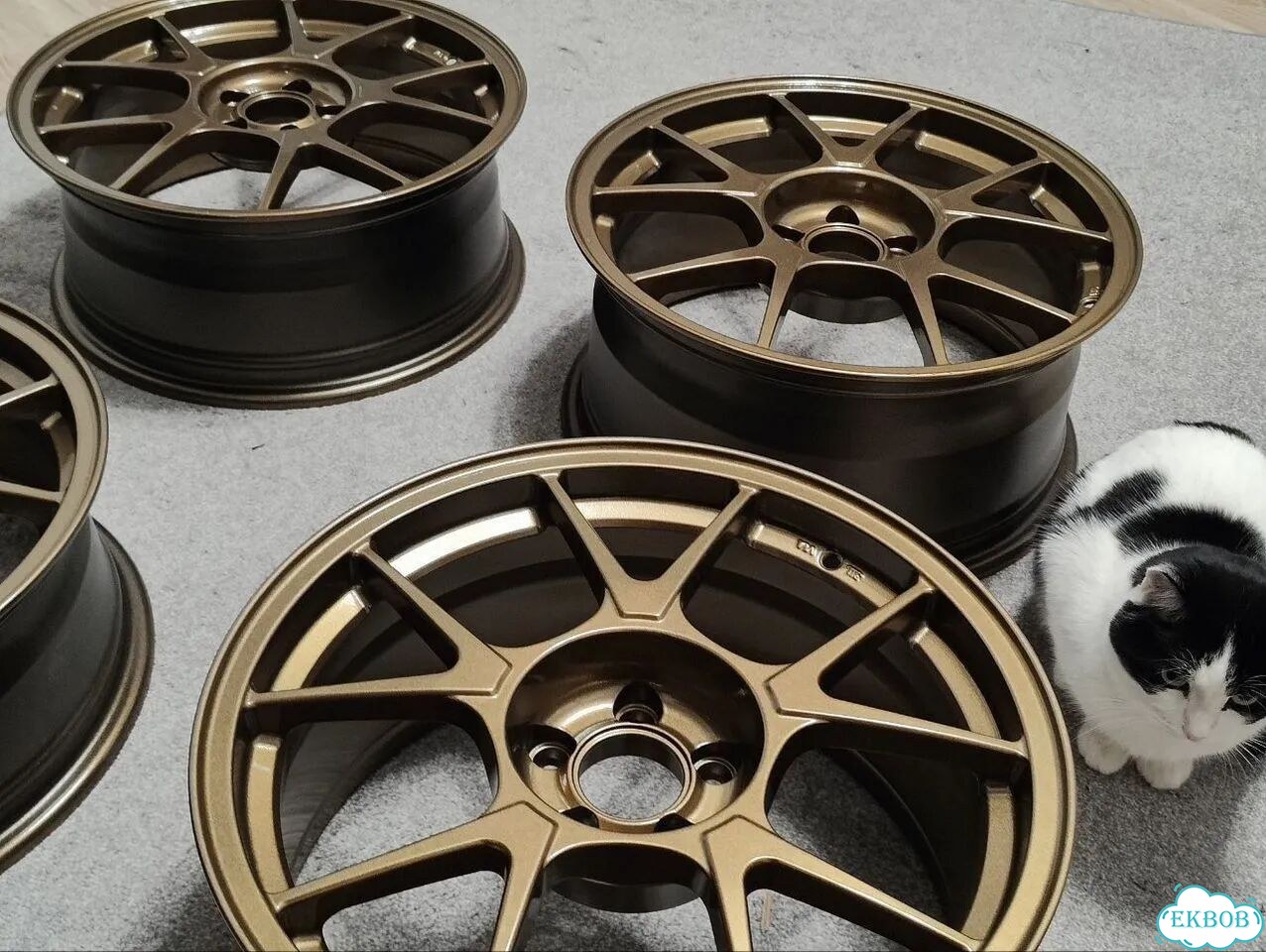 Кованые диски WEDs Sport TC-005 8×R17 5×100 фото 1