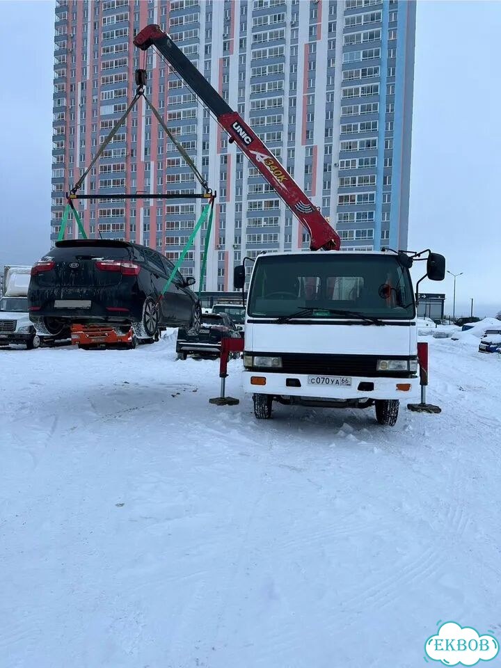 Аренда и услуги манипулятора, стрела 3 т, 8 м, борт 5 т, 5 м фото 1