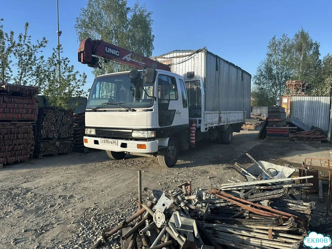 Аренда и услуги манипулятора, стрела 3 т, 8 м, борт 5 т, 5 м фото 7
