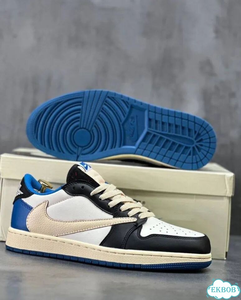 Кроссовки Nike Air Jordan 1 Low Travis Scott фото 5