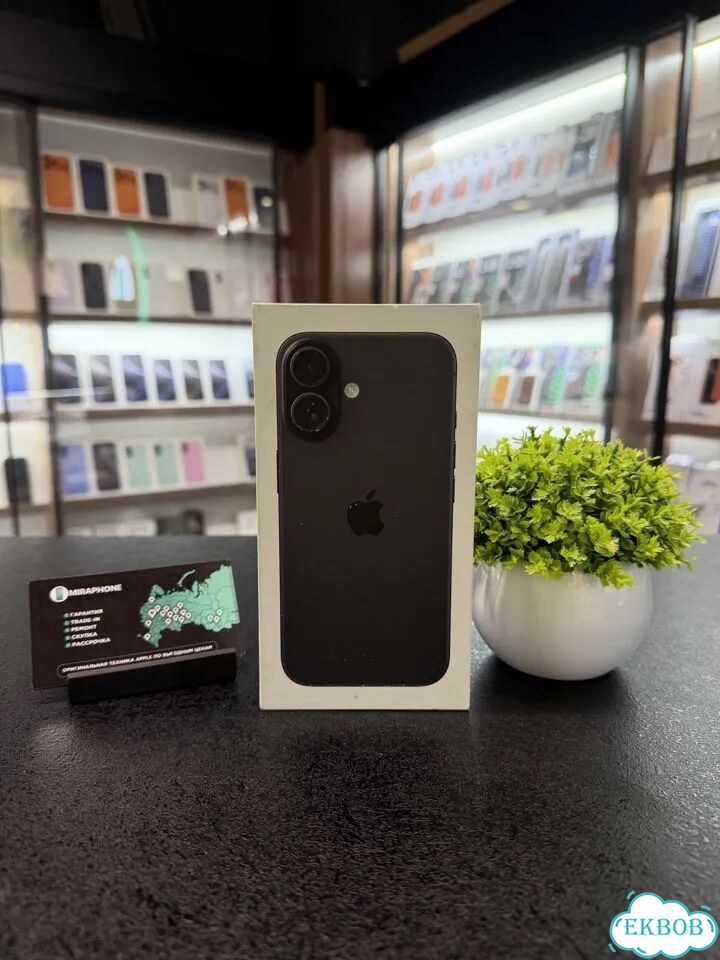 iPhone 16, 128 ГБ, SIM + eSIM фото 1