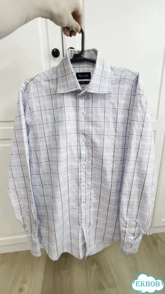 Мужская рубашка Massimo Dutti Slim Fit оригинал фото 1