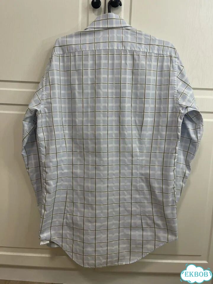 Мужская рубашка Massimo Dutti Slim Fit оригинал фото 3