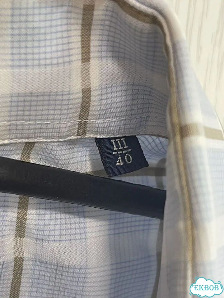 Мужская рубашка Massimo Dutti Slim Fit оригинал фото 5