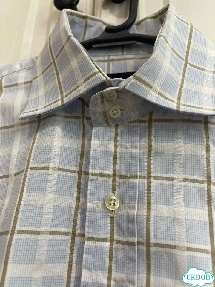 Мужская рубашка Massimo Dutti Slim Fit оригинал фото 6