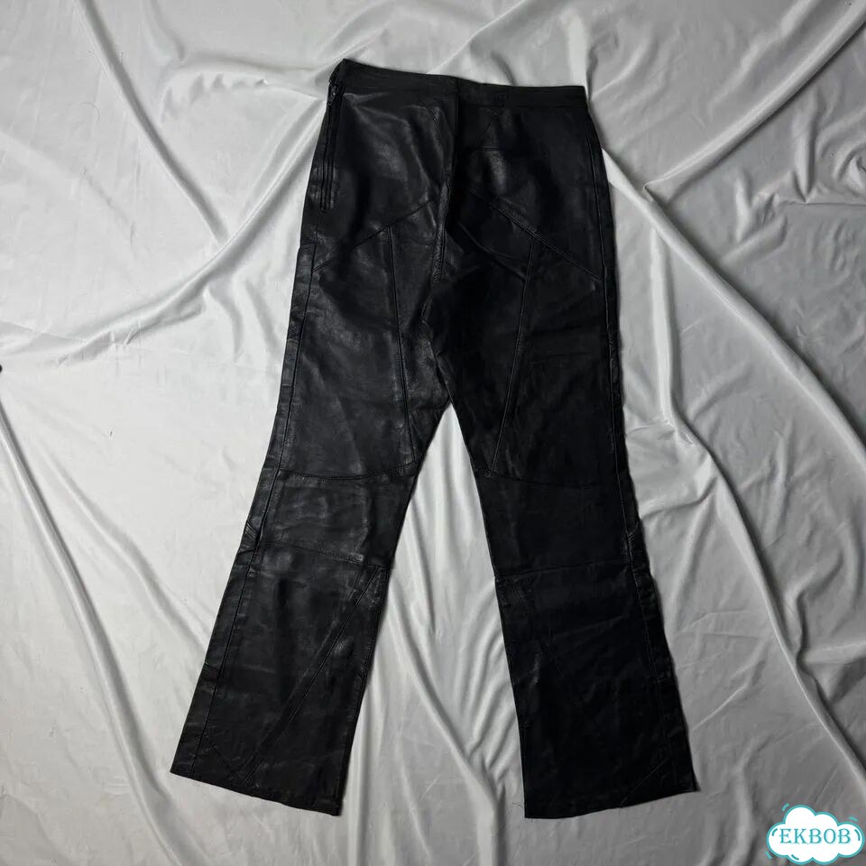 Rick owens кожаные штаны винтаж италия оригинал фото 8