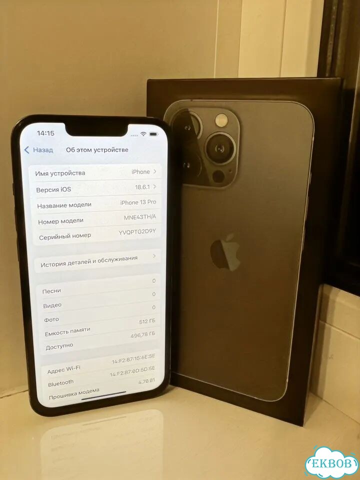 iPhone 13 Pro, 512 ГБ, SIM + eSIM фото 3