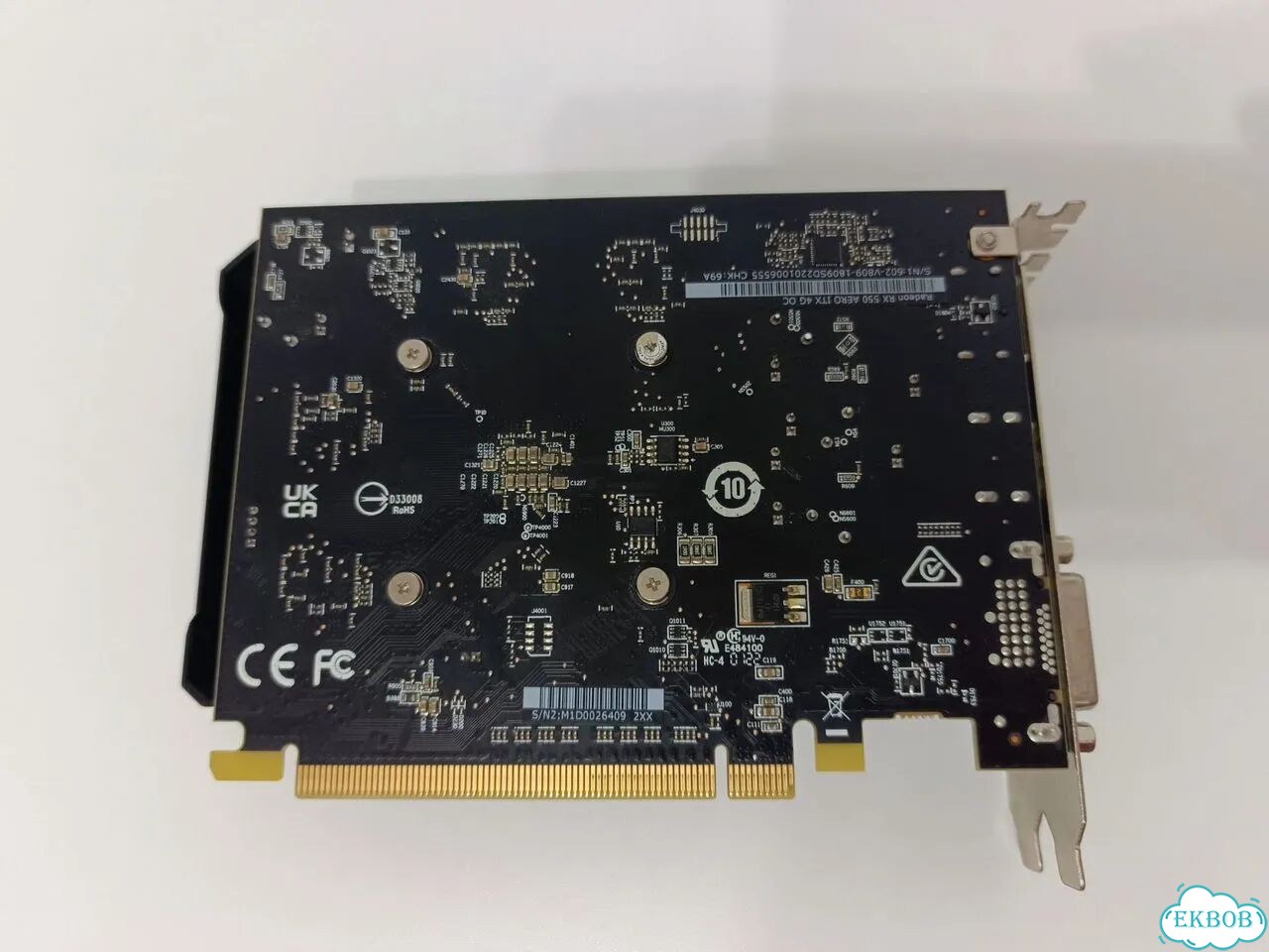 Видеокарта MSI AMD Radeon RX 550 aero ITX OC фото 2